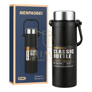 GARRAFA TERMICA C/ ALCA 800 ML MENPAOBEI